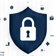 Icono de un escudo con un candado que simboliza la seguridad de los datos.